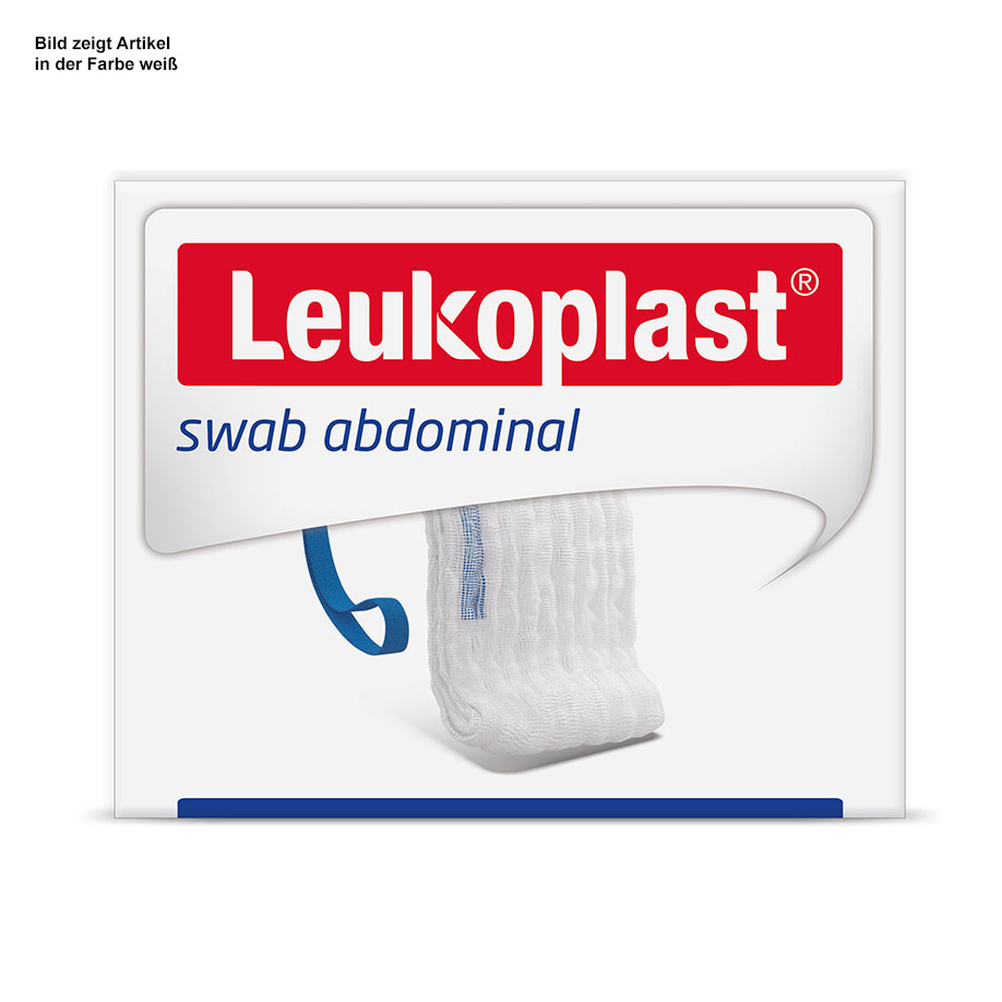 Leukoplast swab abdominal Bauchtücher