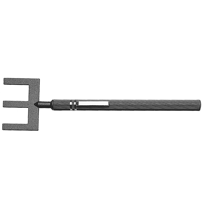 Anzeigegabel mit E-Haken