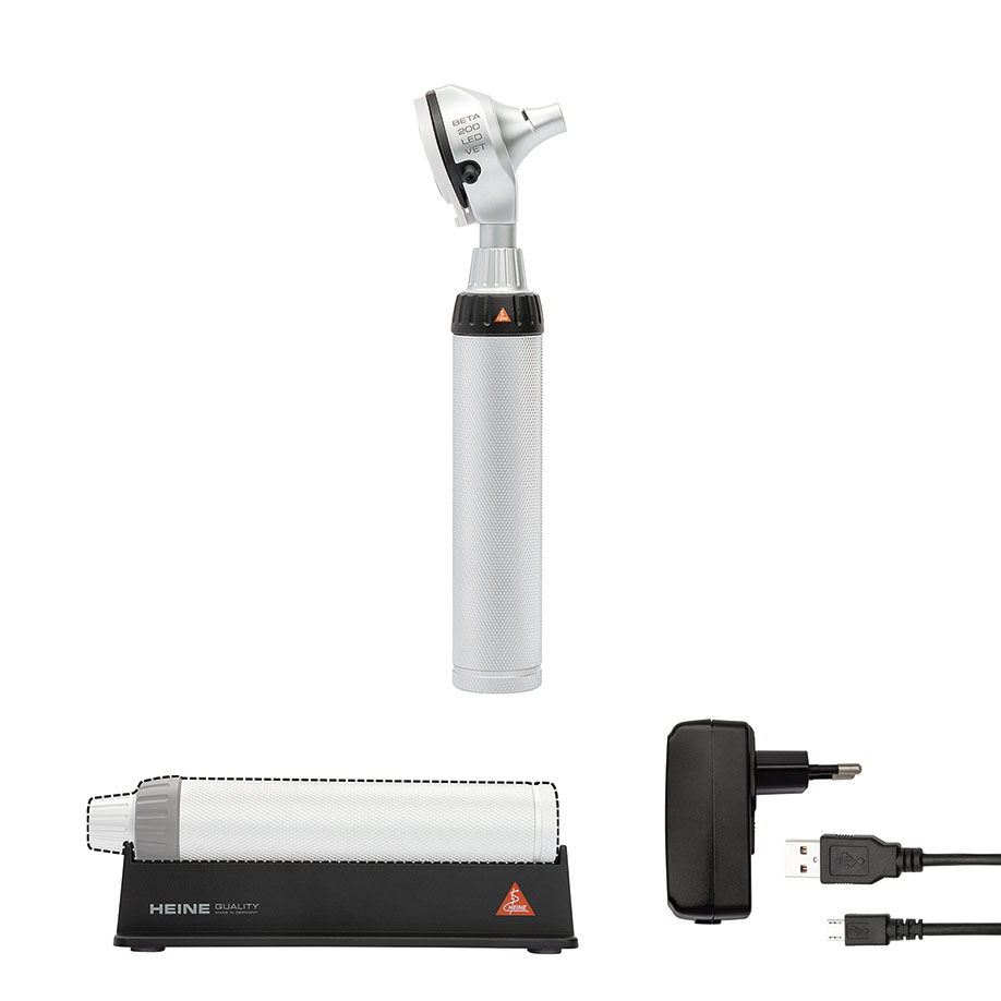 BETA 200 LED VET. F.O. Otoskop 3,5 V mit