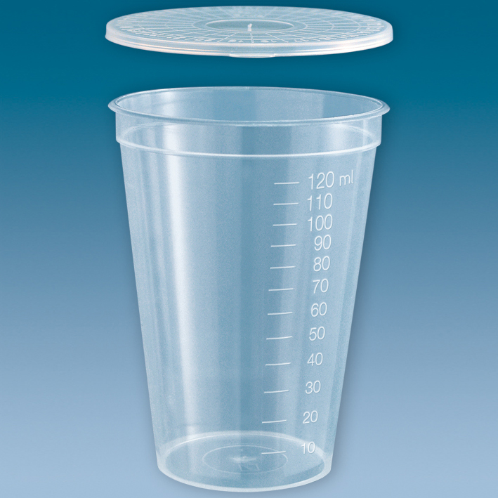 Mehrzweckbecher 125 ml, PP, farblos