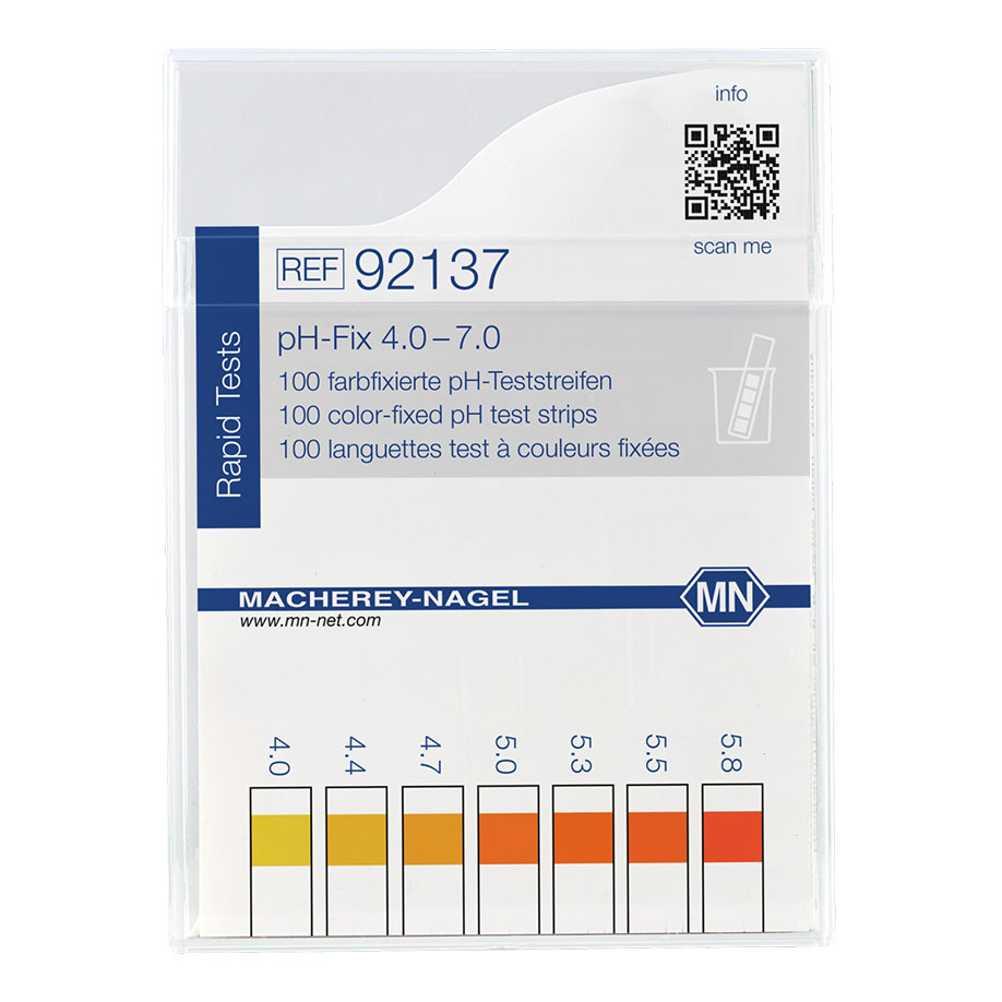 ph-Fix Indikatorstäbchen 4,0 - 7,0 (100 T.)
