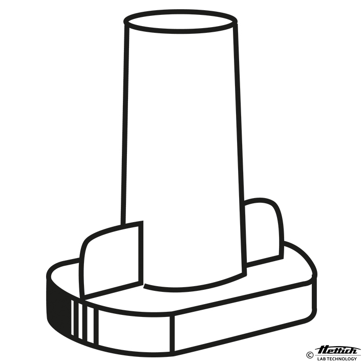 Zyto-Kammer mit Dichtung, PP, 1-fach