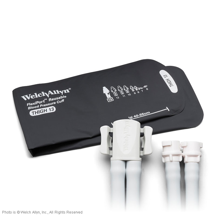 FlexiPort Manschette, wiederverwendbar, 2-Schlauch, für Oberschenkel,