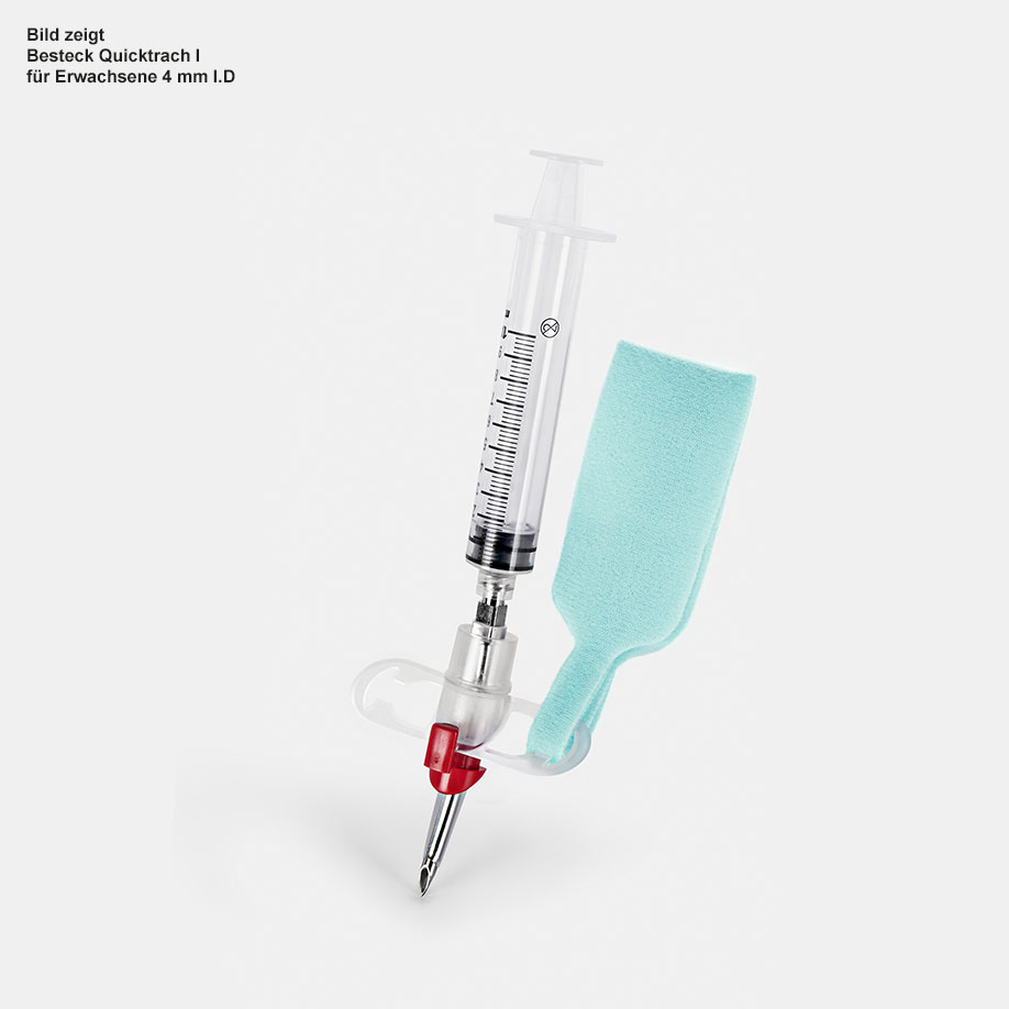 Einmal-Koniotomie Besteck Quicktrach I