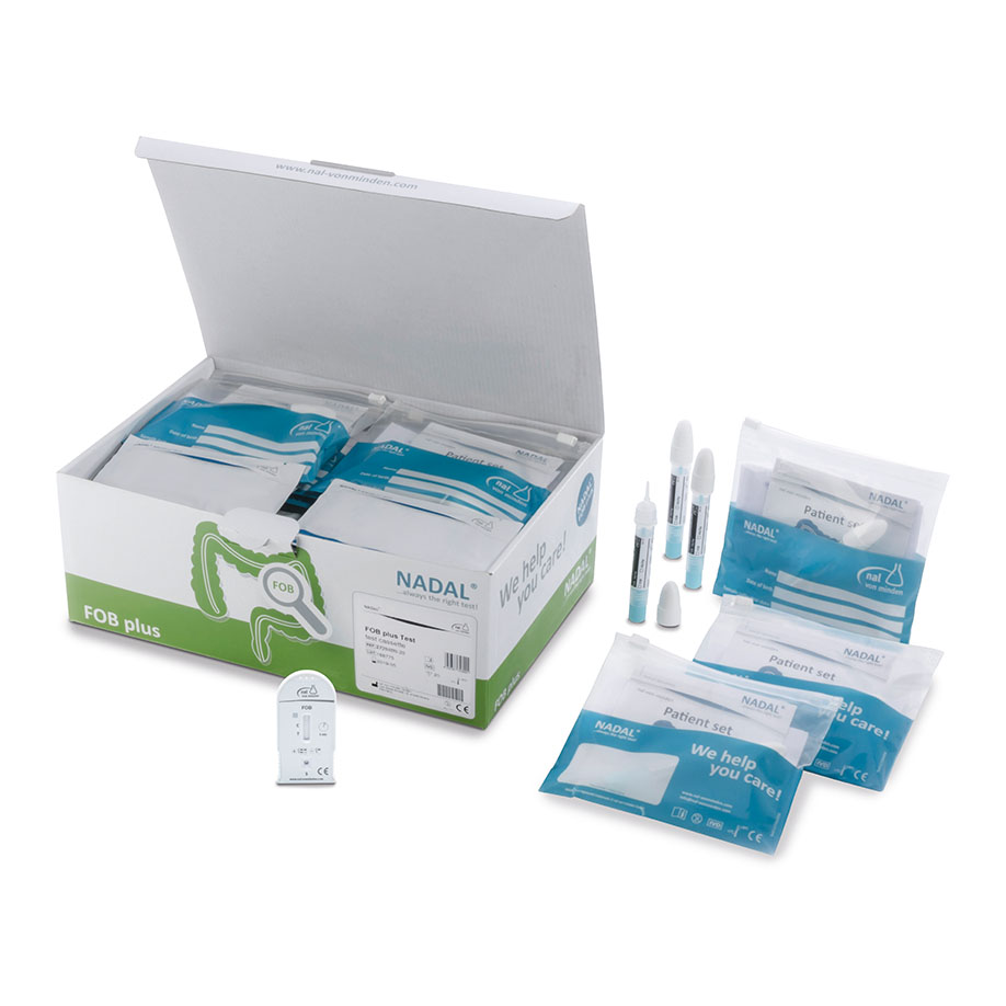 NADAL FOB plus Test inkl. Patientenset (20 Kassetten)