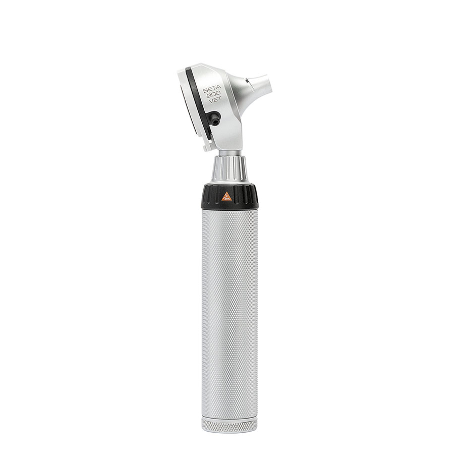 BETA 200 LED VET. F.O. Otoskop 2,5 V mit BETA Batteriegriff 2,5 V