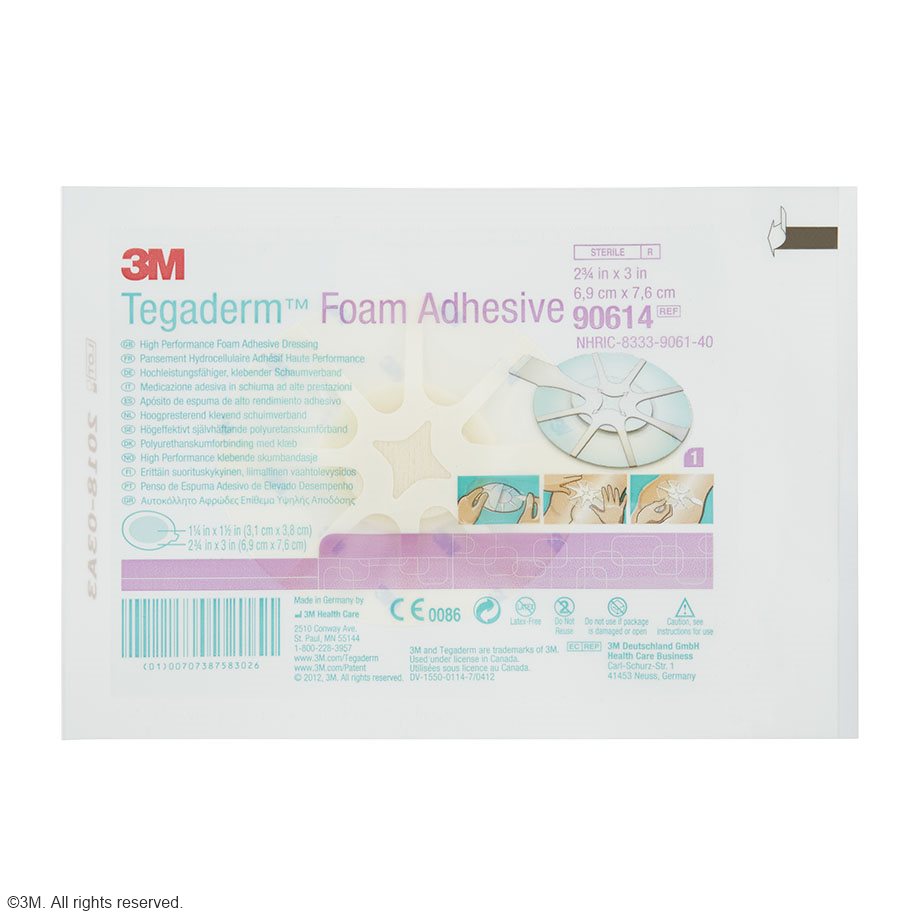 3M Tegaderm Foam Adhesive Schaumverband