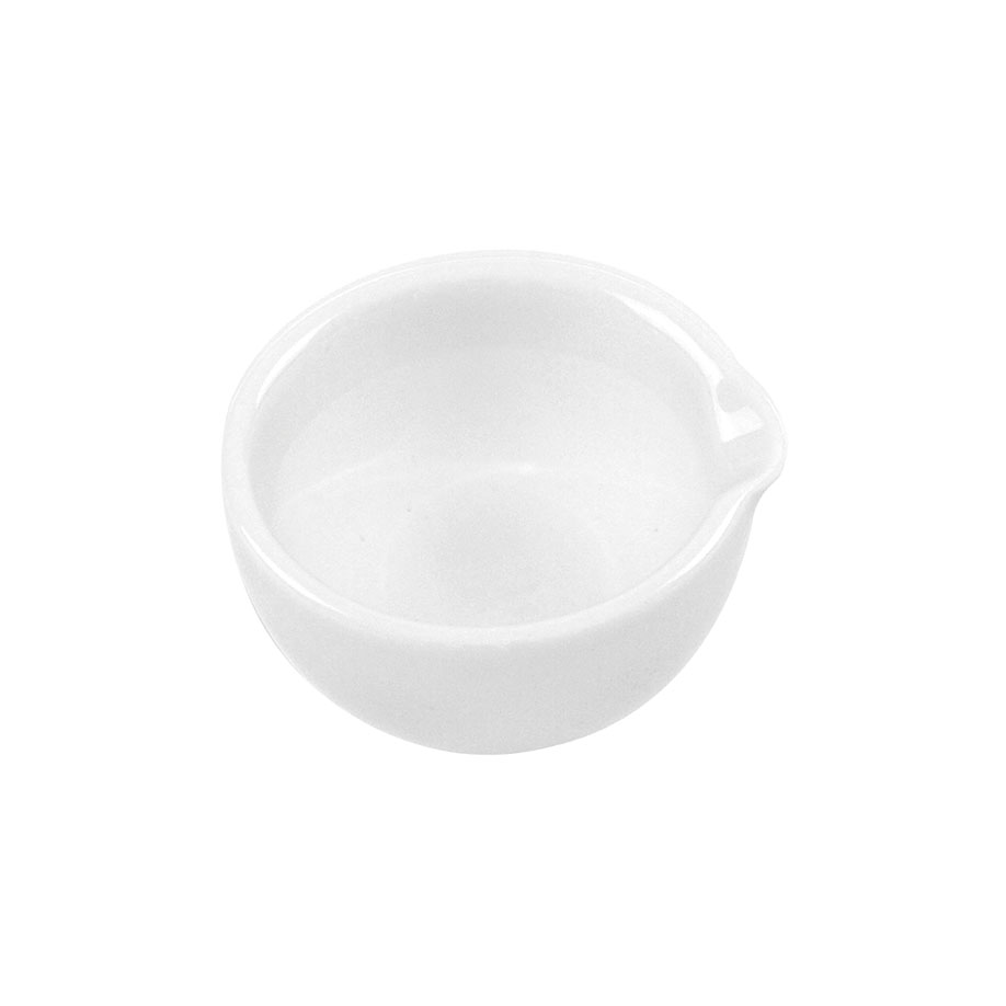 Mörser aus Porzellan mit Ausguss, ECO