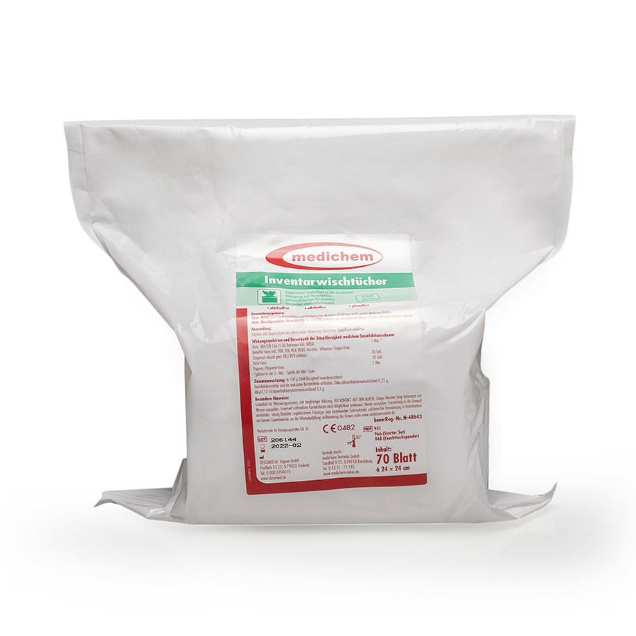 medichem Inventarwischtücher,