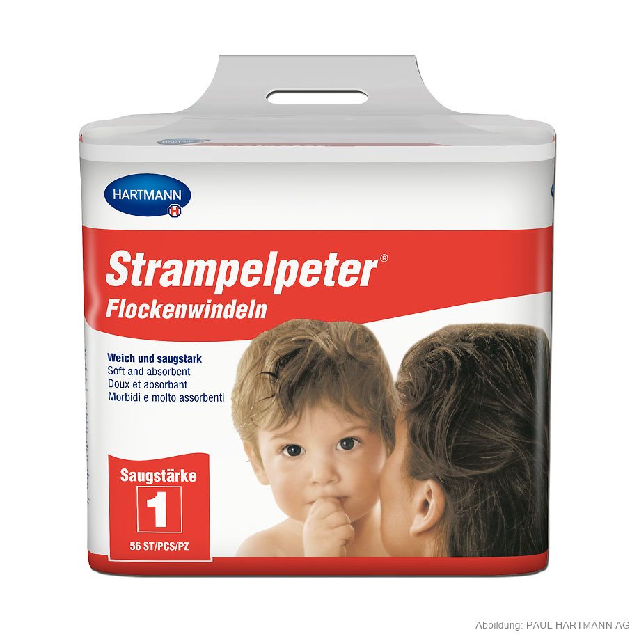 Strampelpeter Flockenwindeln