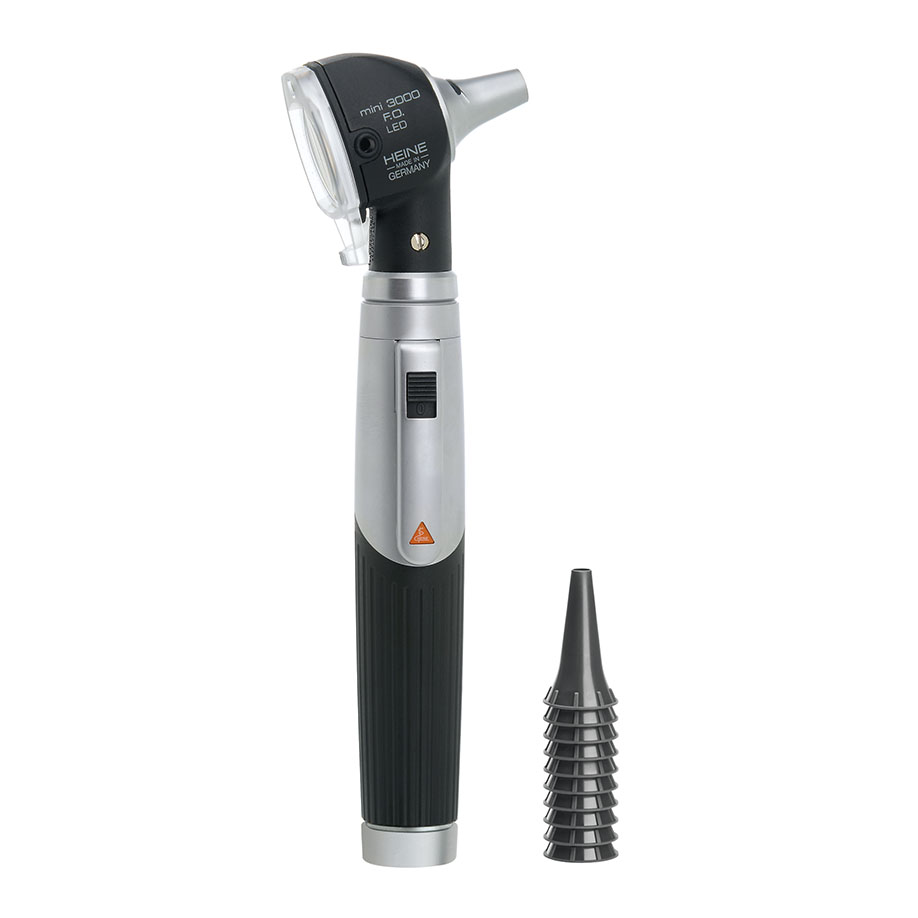 mini 3000 F.O. Otoskop 2,5 V LED,