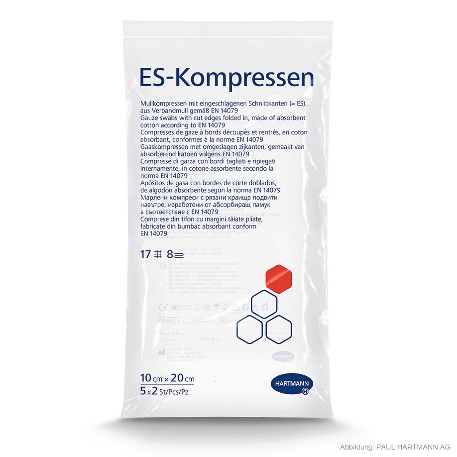 ES-Kompressen steril 8-fach