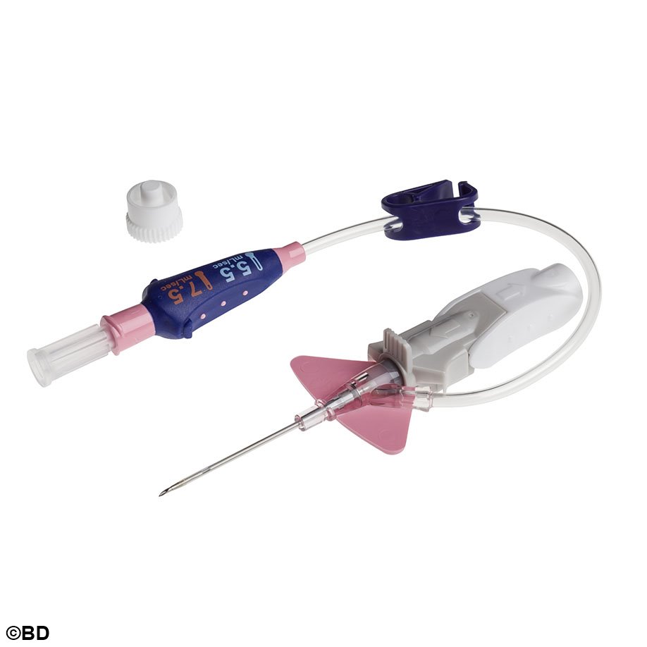 BD Nexiva Diffusics, geschlossenes IV- Kathetersystem 20 G, 1,65 x 25 mm, rosa