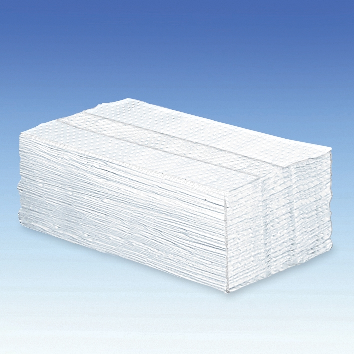 Falthandtücher hochweiß 2-lagig,