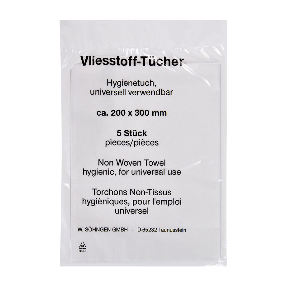Vliestücher ca. 200 x 300 mm (5 Stck.)