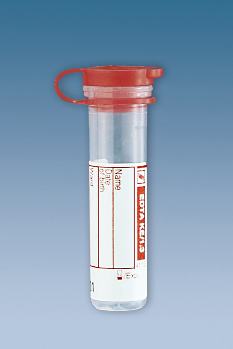 Mikro-Probengefäße 1,3ml K3 EDTA