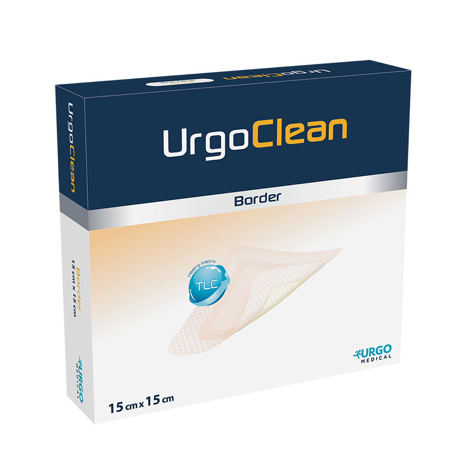 UrgoClean Border Wundauflagen 15 x 15 cm (10 Stck.)