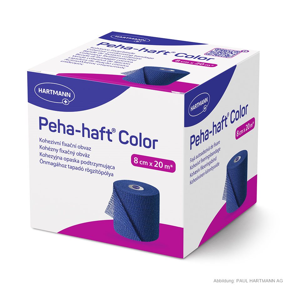 Peha-haft Color blau Fixierbinde