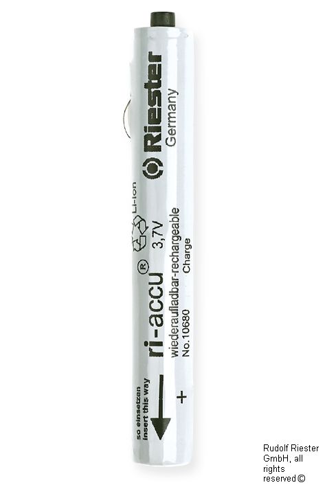 Li-Ionen Akku 3,5 V ri-accu L, für