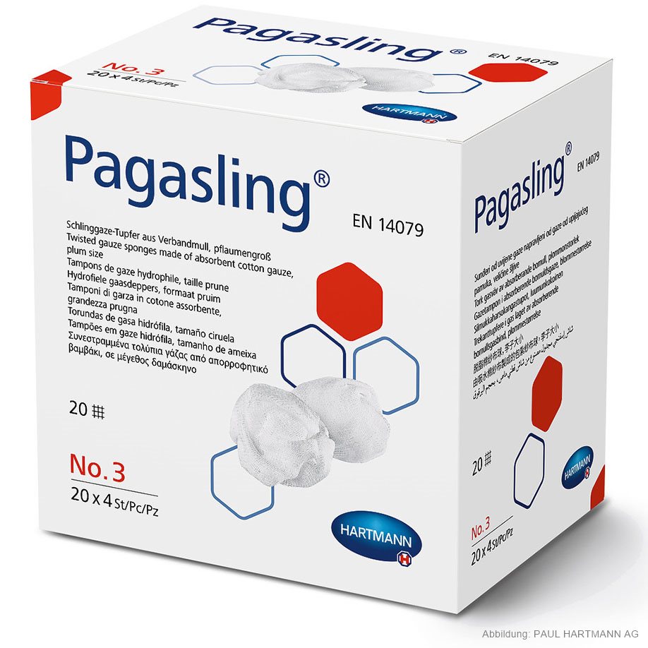 Pagasling Schlinggazetupfer steril