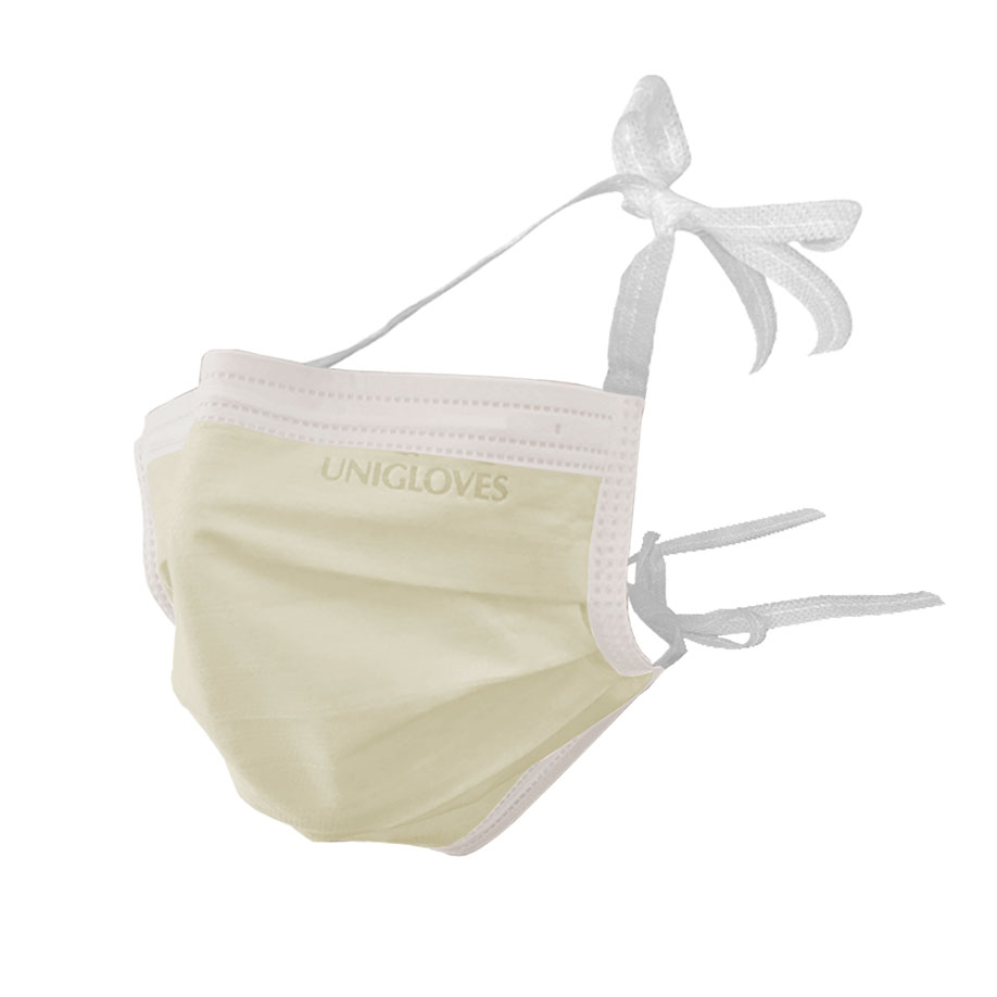 OP-Mundschutz Basic, mit Bändern,
