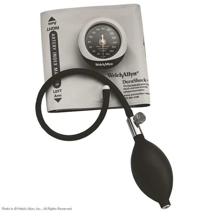 DuraShock Aneroid Sphygmomanometer DS45, mit integrierter einteiliger Manschette