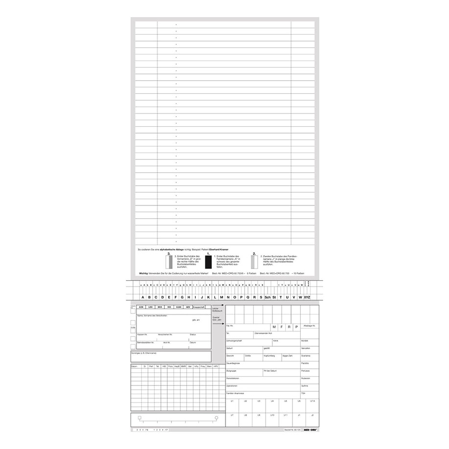 Karteitaschen ALPHAnorm DIN A5 quer Typ