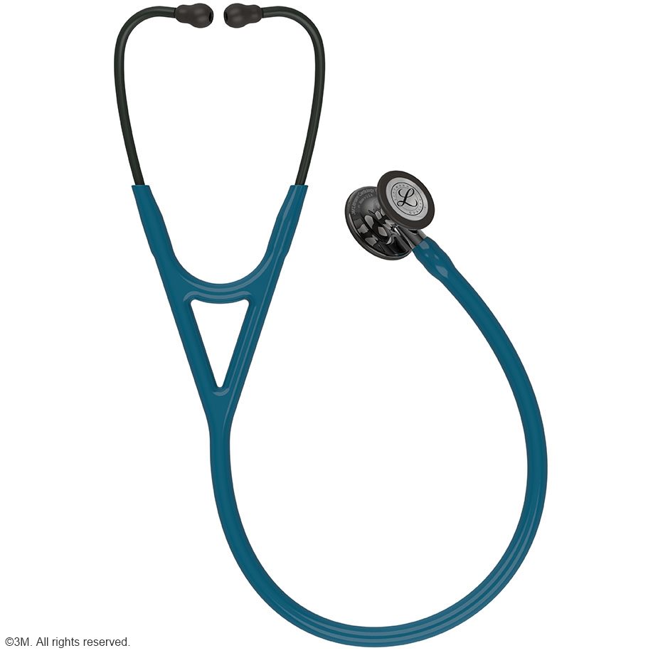 3M Littmann Cardiology IV Diagnostic Stethoskop High Polish Smoke Edition,