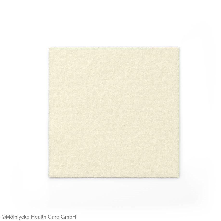 Exufiber Hydrofaserverband steril, 5 x 5 cm (10 Stck.)