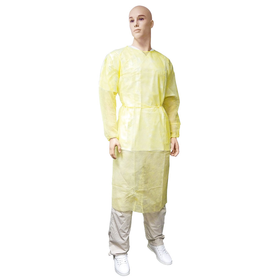 Besucherkittel ratiomed gelb