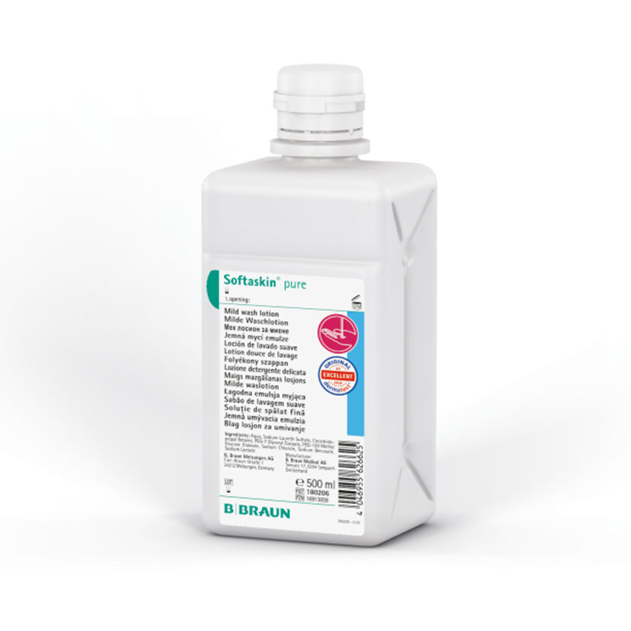 Softaskin pure, Faltflasche, 500 ml