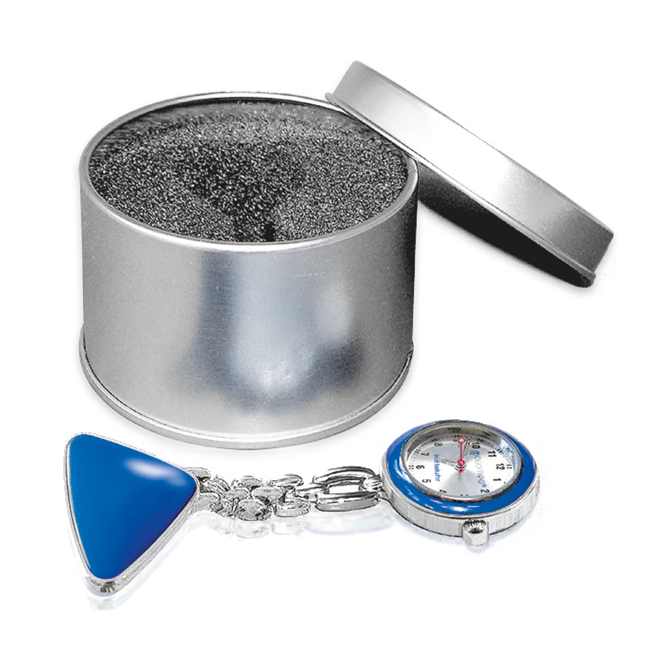 Kitteluhr ratiomed blau/silber