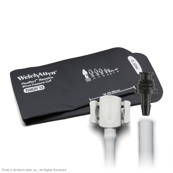 FlexiPort Manschette, wiederverwendbar, 1-Schlauch, für Oberschenkel,