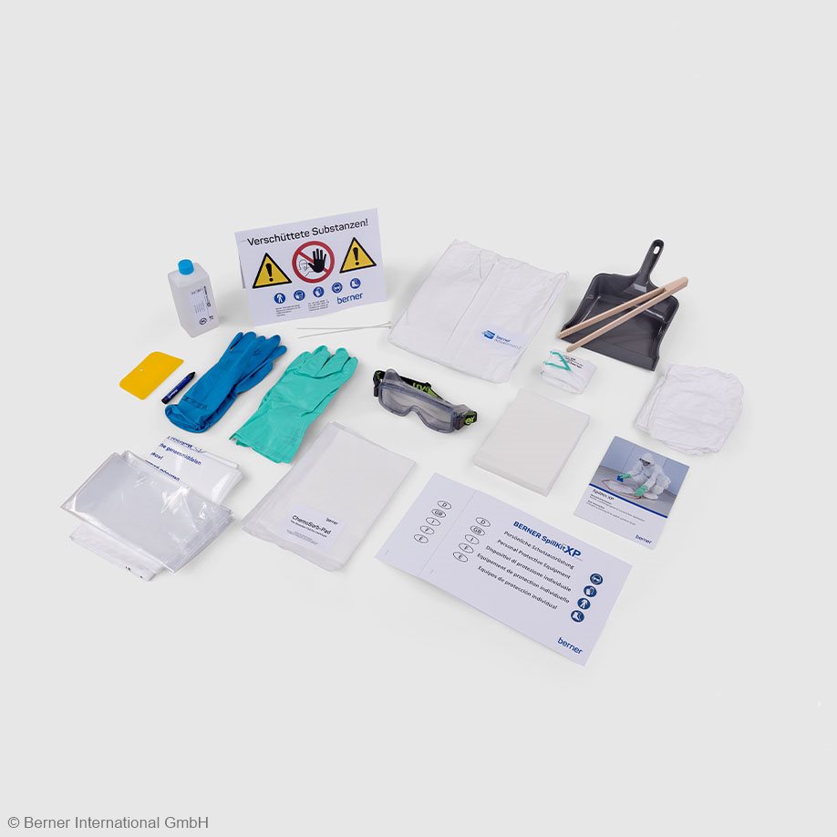 Notfall- und Reinigungsset