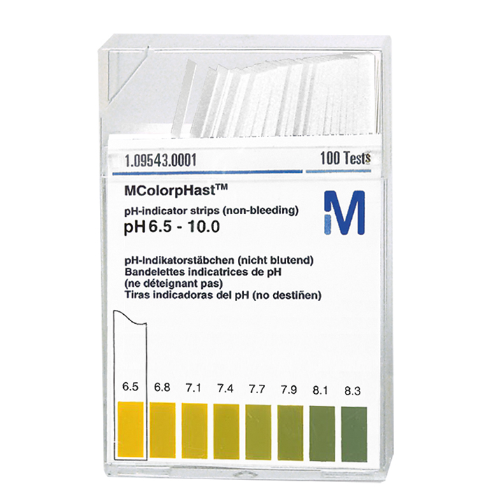 pH-Indikatorstäbchen nicht blutend