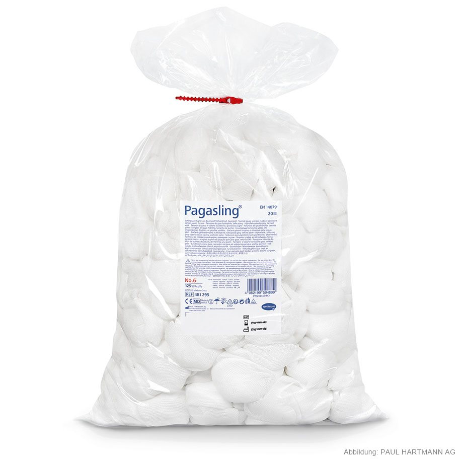 Pagasling Schlinggazetupfer unsteril