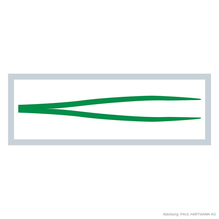 anatomische Pinzette 12,5 cm grün