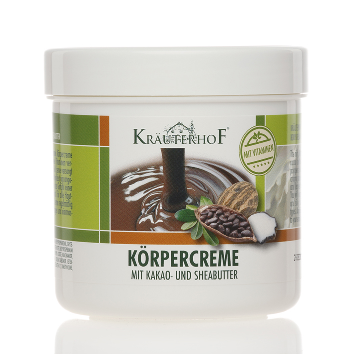 KräuterhoF Körpercreme mit Kakao- und