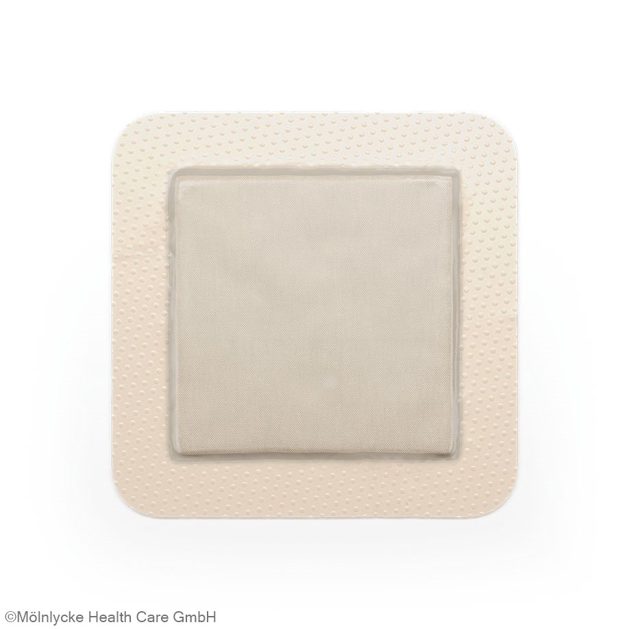 Mepilex Border Ag Schaumverband steril, 15 x 17,5 cm (5 Stck.)