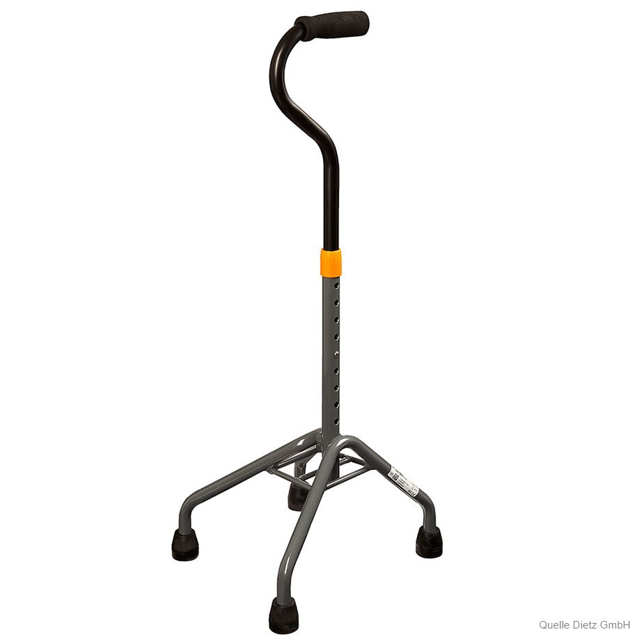 Vierfuß-Gehhilfe Tomtar Alu