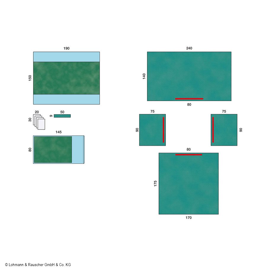 Raucodrape SMART Universal-Set,