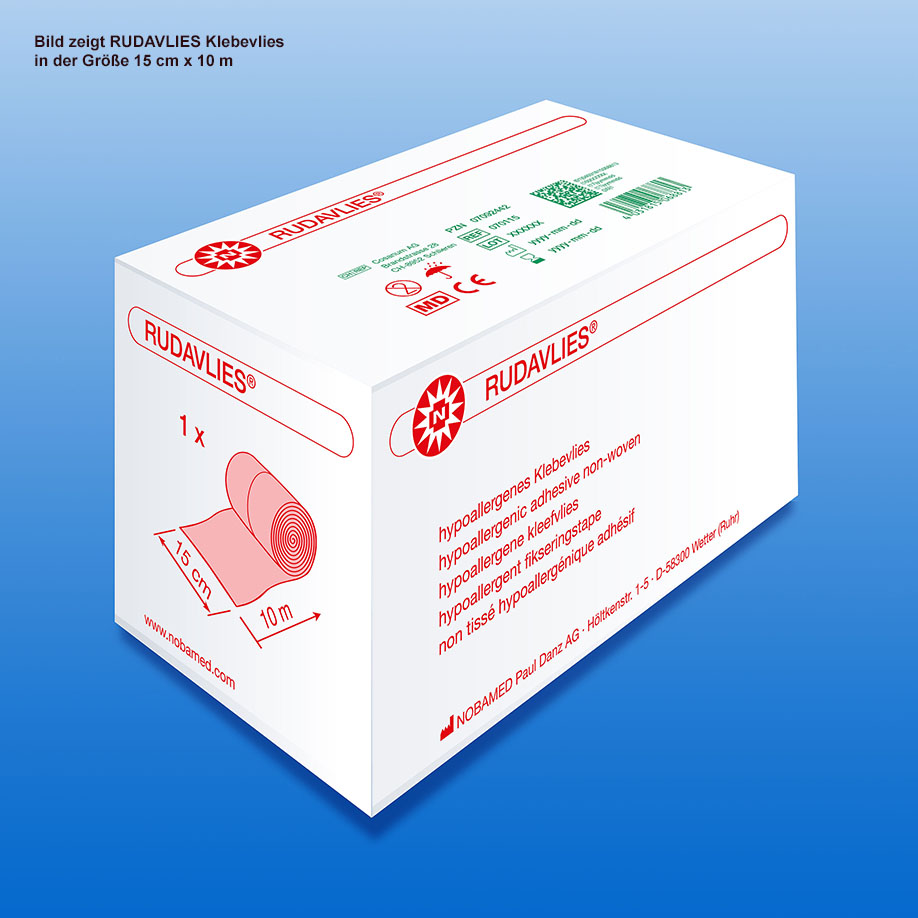 RUDAVLIES Klebevlies 10 cm x 10 m