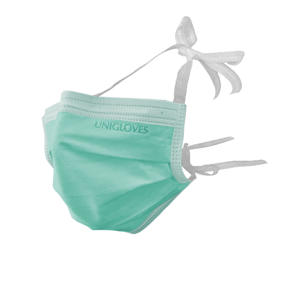 OP-Mundschutz Basic, mit Bändern,