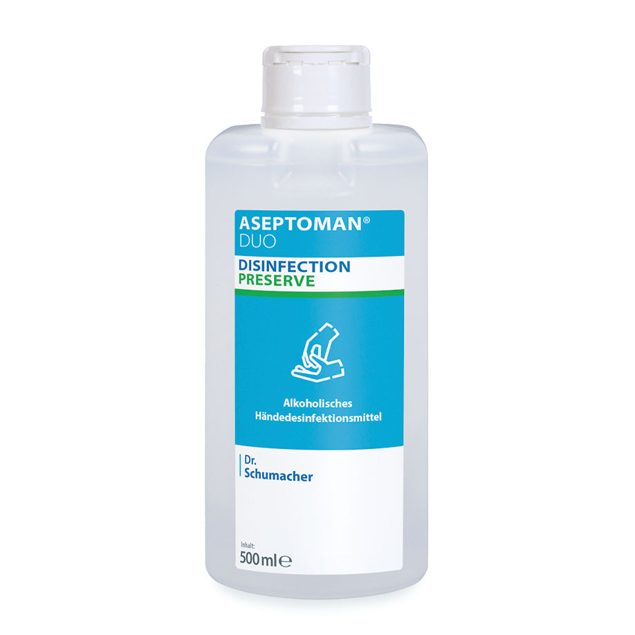 ASEPTOMAN DUO 500 ml Spenderflasche, Händedesinfektion