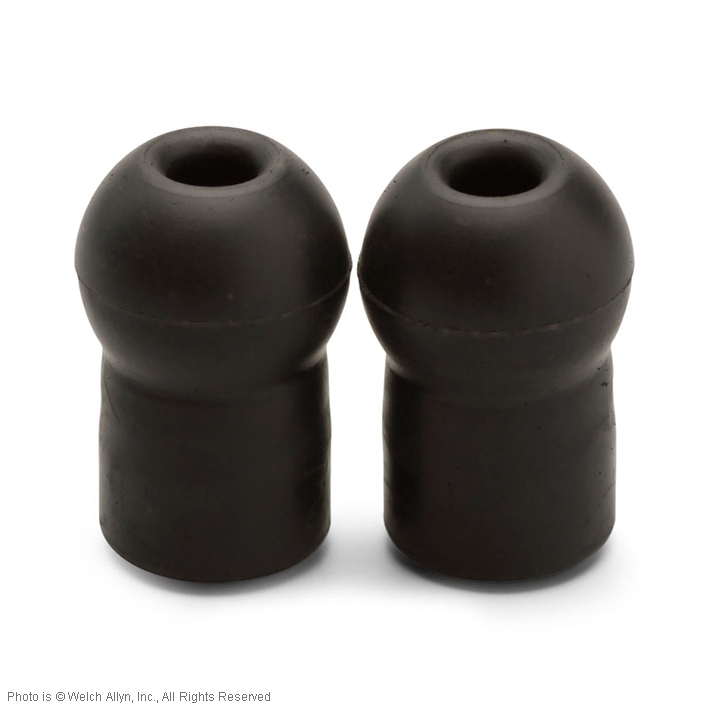 Komfort-Ohroliven schwarz