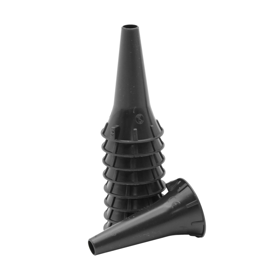 *Einmal-Ohrtips 4,0 mm schwarz,