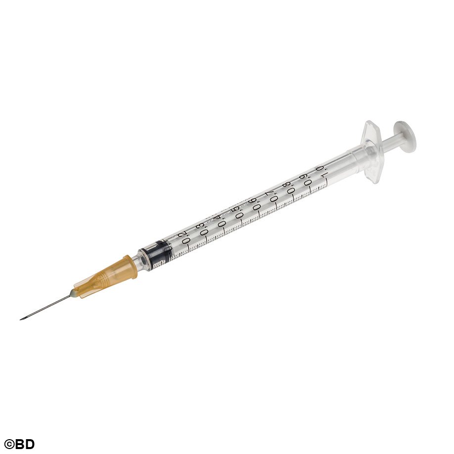 BD Plastipak Tuberkulinspritzen 1 ml,