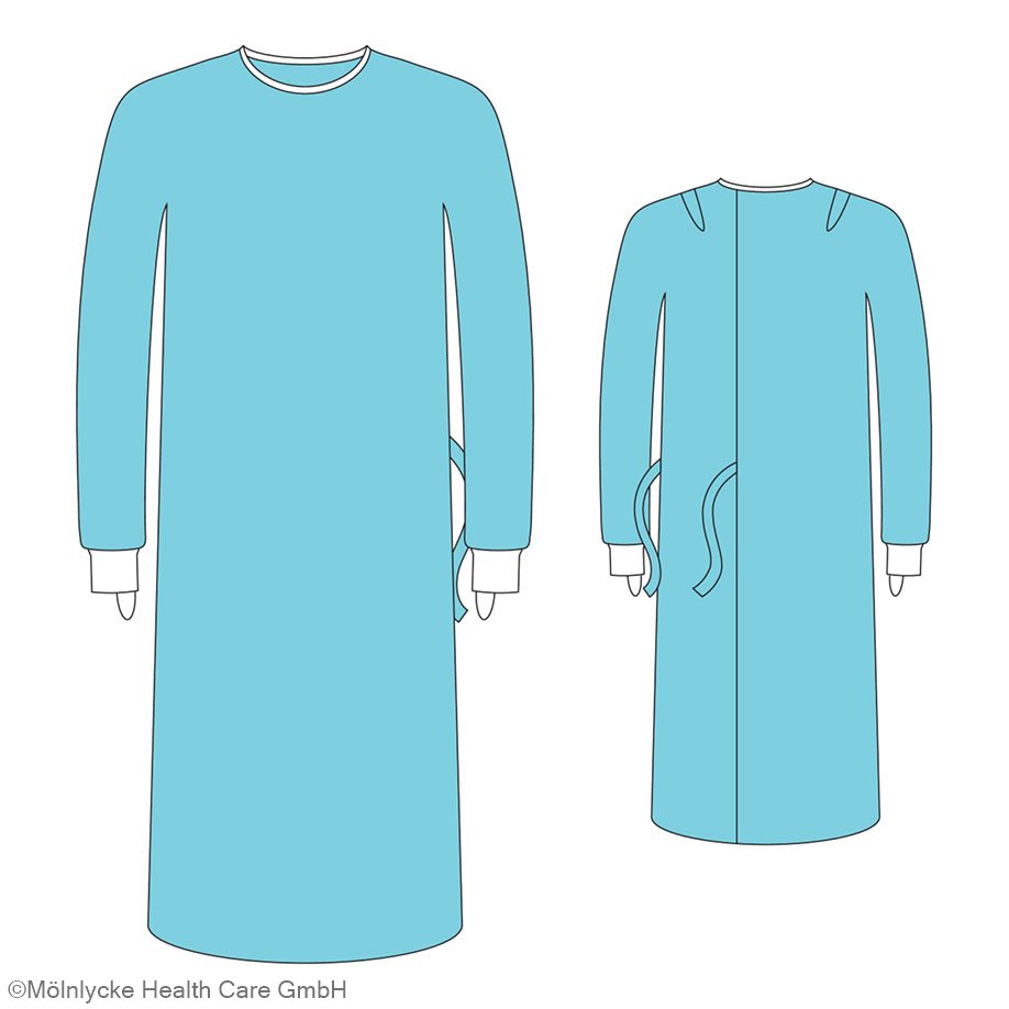 OP-Mäntel Classic SP Gr. L-L, mit 2 Handtüchern, mit Einschlagpapier (20 Stck.)