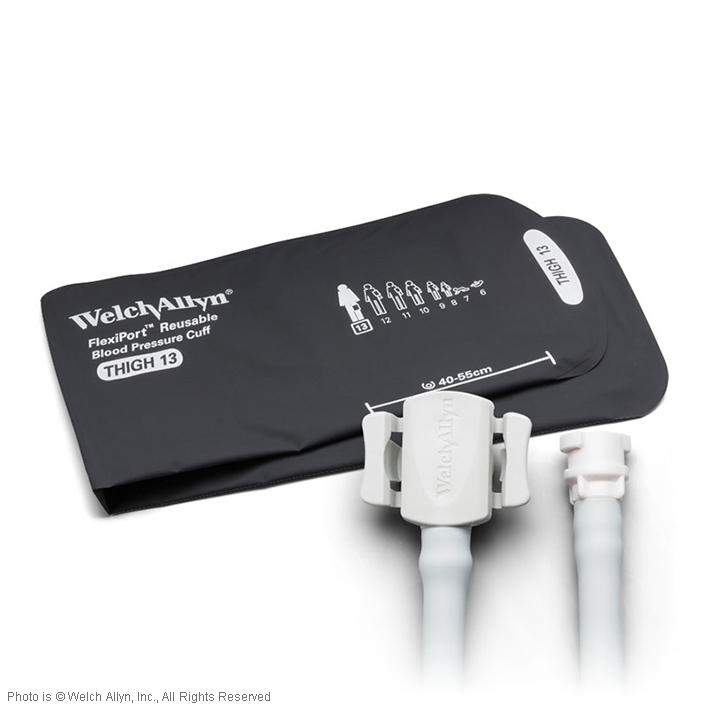 FlexiPort Manschette, wiederverwendbar, 1-Schlauch, für Oberschenkel,