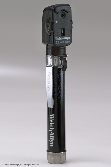 Pocket Junior Ophthalmoskop inkl. Handgriff und Etui